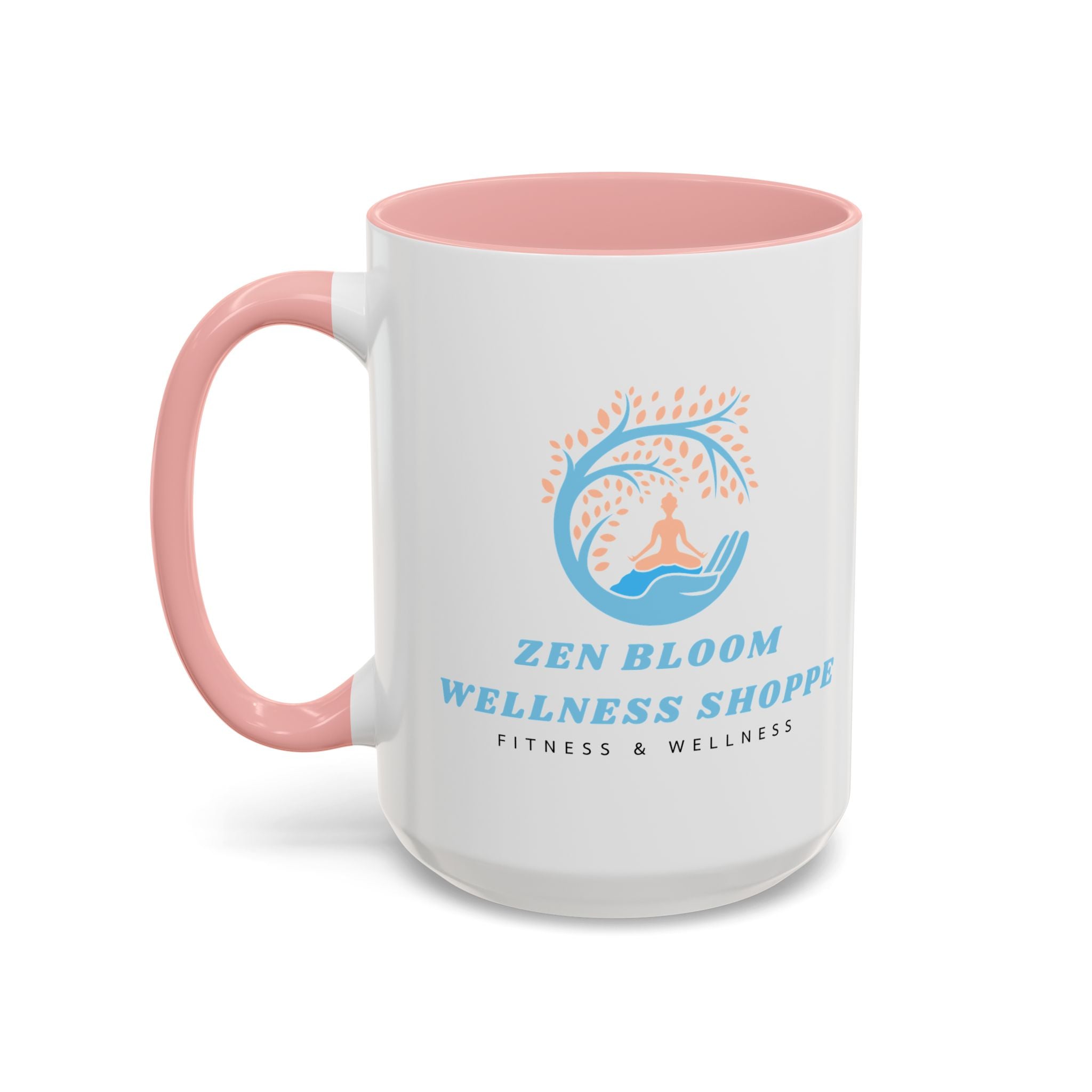 Zen Bloom Wellness Shoppe Accent Coffee Mug (11, 15oz)