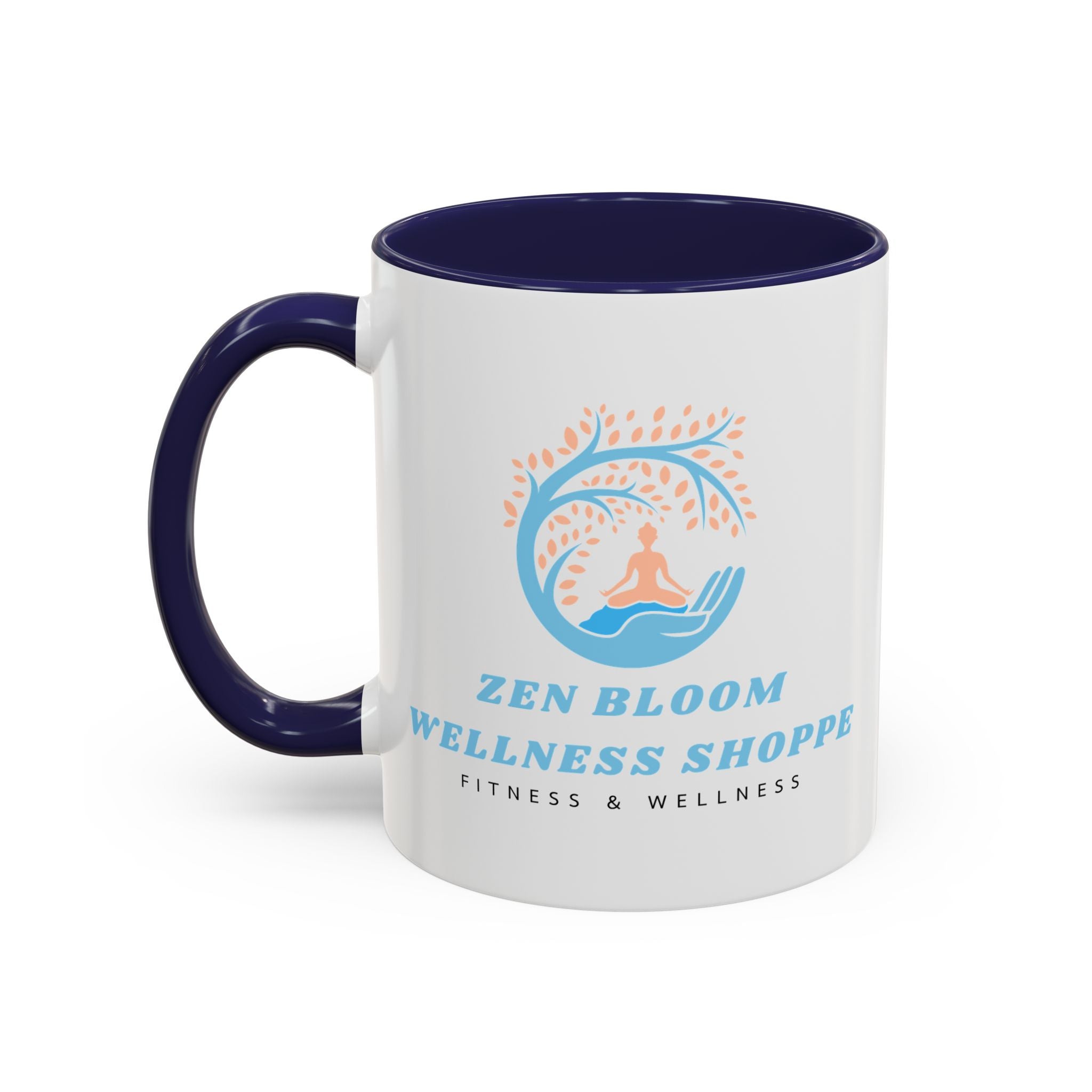 Zen Bloom Wellness Shoppe Accent Coffee Mug (11, 15oz)