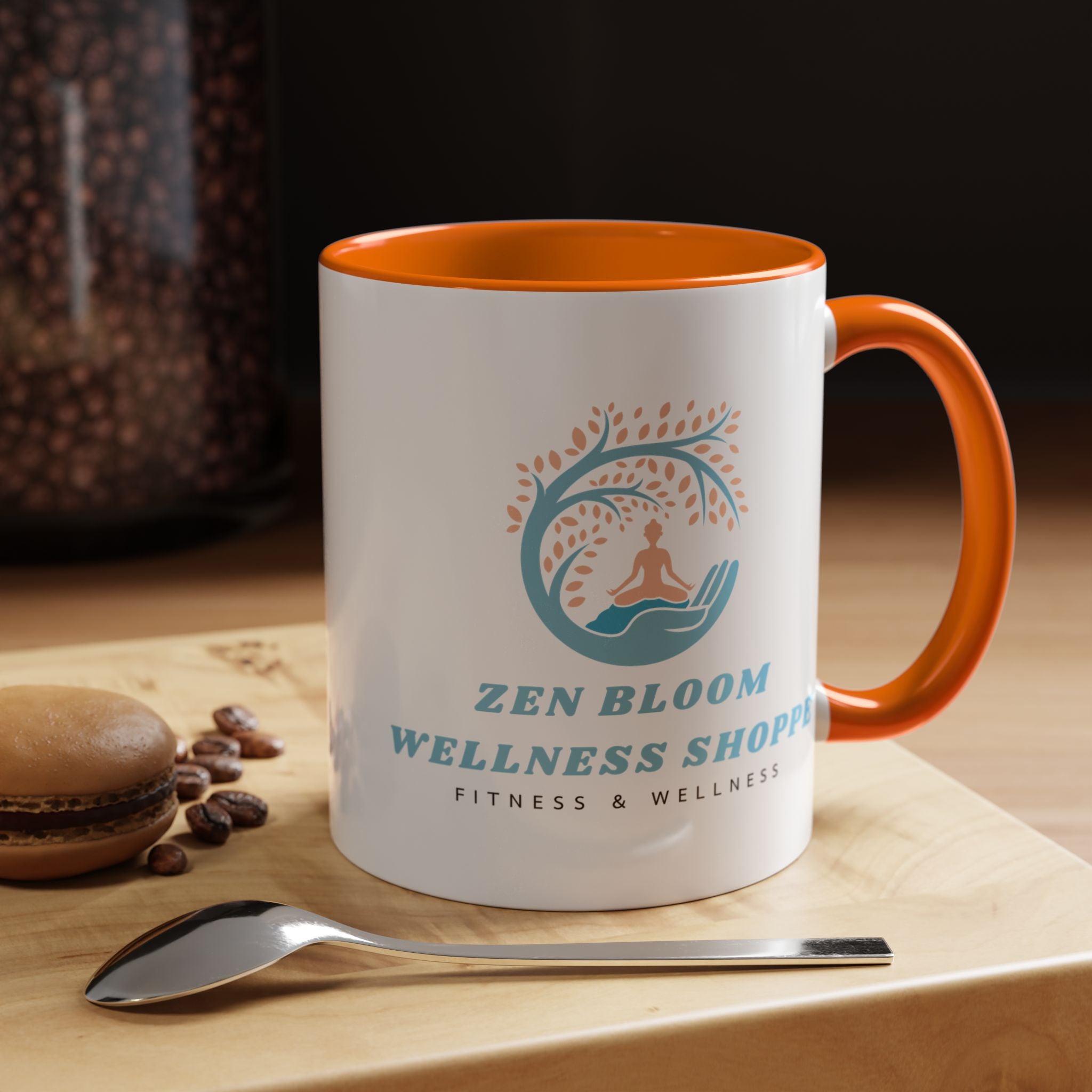 Zen Bloom Wellness Shoppe Accent Coffee Mug (11, 15oz)