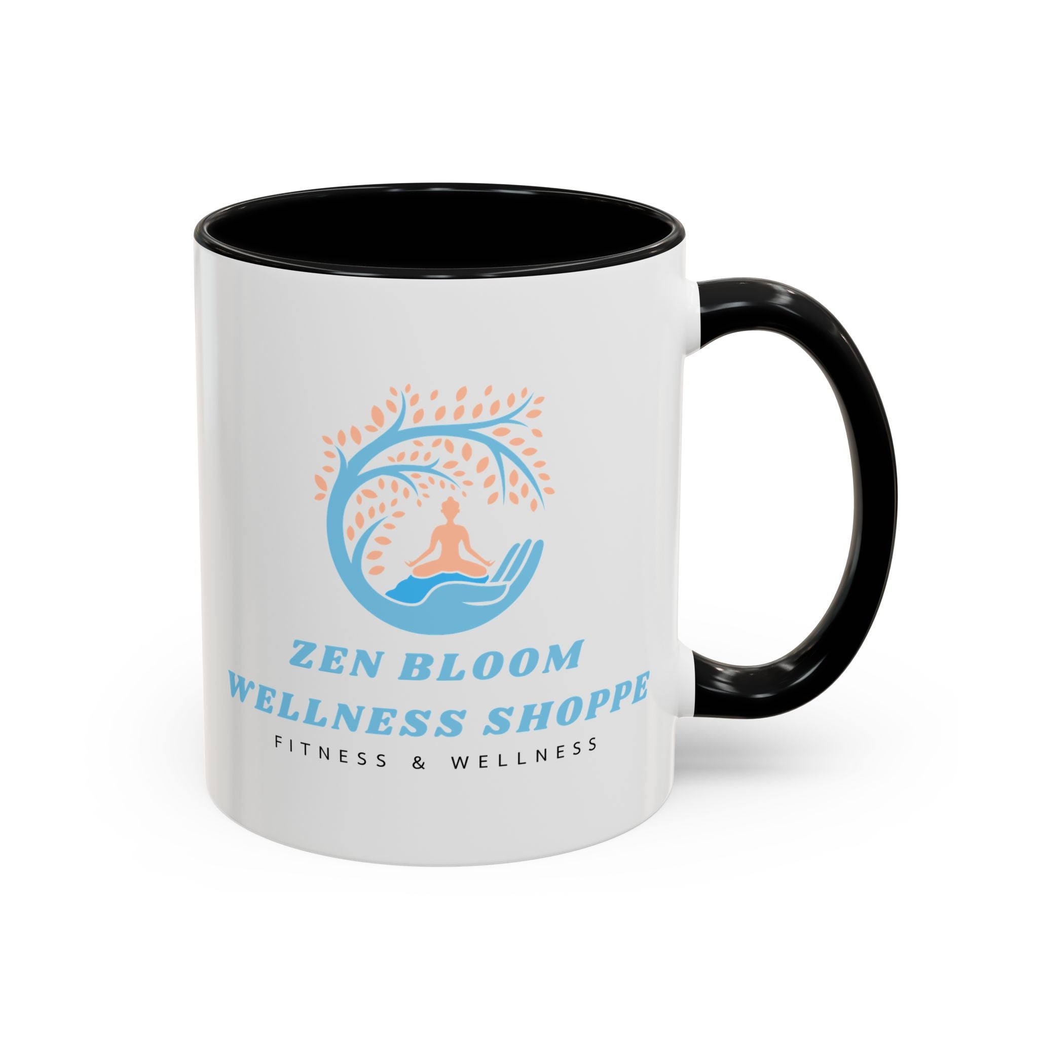 Zen Bloom Wellness Shoppe Accent Coffee Mug (11, 15oz)