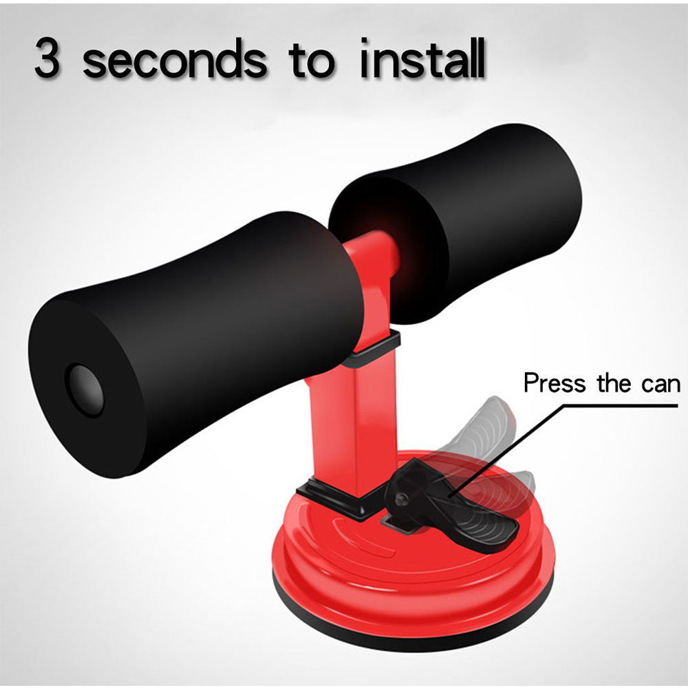 Fitness Sit-Up Bar Assistant Resistance Tube Home Ab Workout Equipment