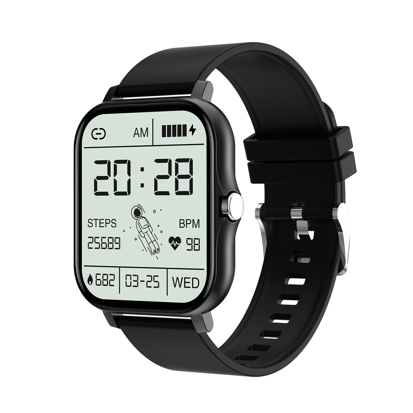 Women Waterproof Smart Watch Bluetooth Heart Rate Fitness Tracker Luxury