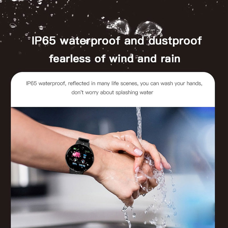 Bluetooth Smart Watch Waterproof Sport Tracker for Android iOS