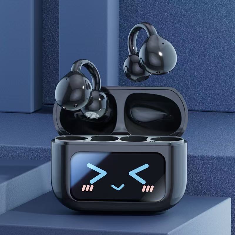 Open Ear Wireless Earbuds BT 5.4 Sports Headphones Waterproof