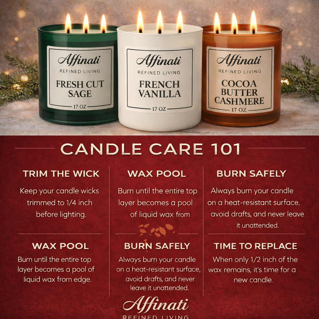 Mint Eucalyptus 3-Wick Candle