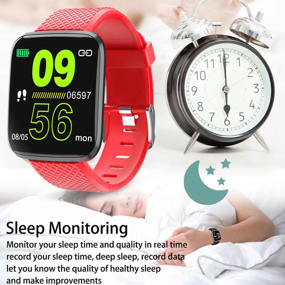 Sport Smart Watch Waterproof Heart Rate Blood Pressure Fitness Tracker