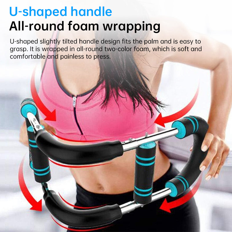 Adjustable Spring Twister Arm Exerciser Chest Forearm Strength Trainer