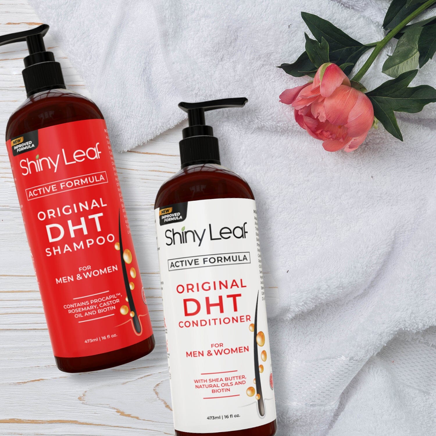 Blocker Shampoo Conditioner Set with Biotin 16oz Duo