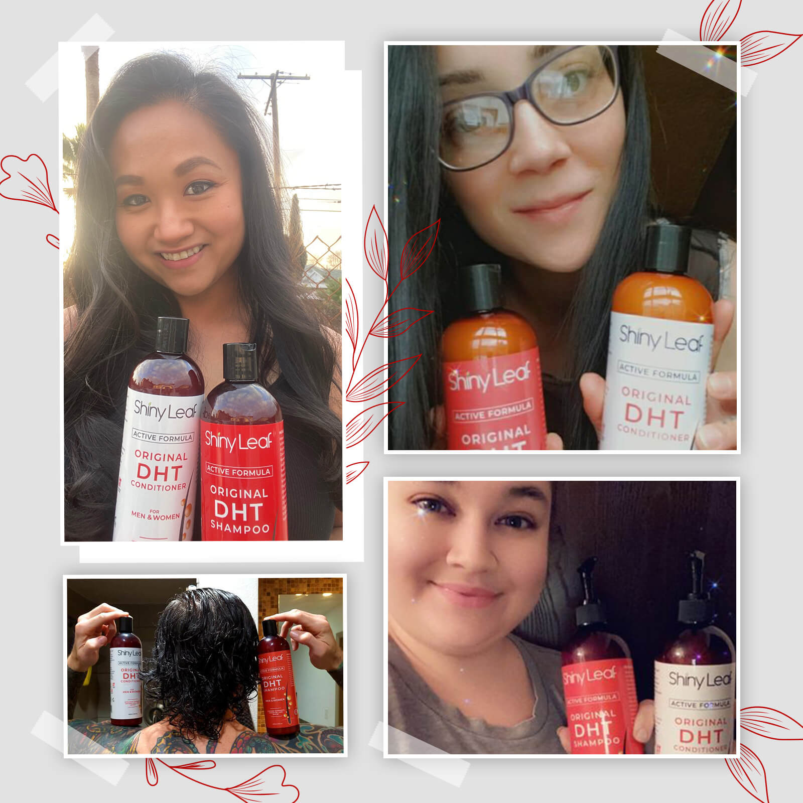 Blocker Shampoo Conditioner Set with Biotin 16oz Duo