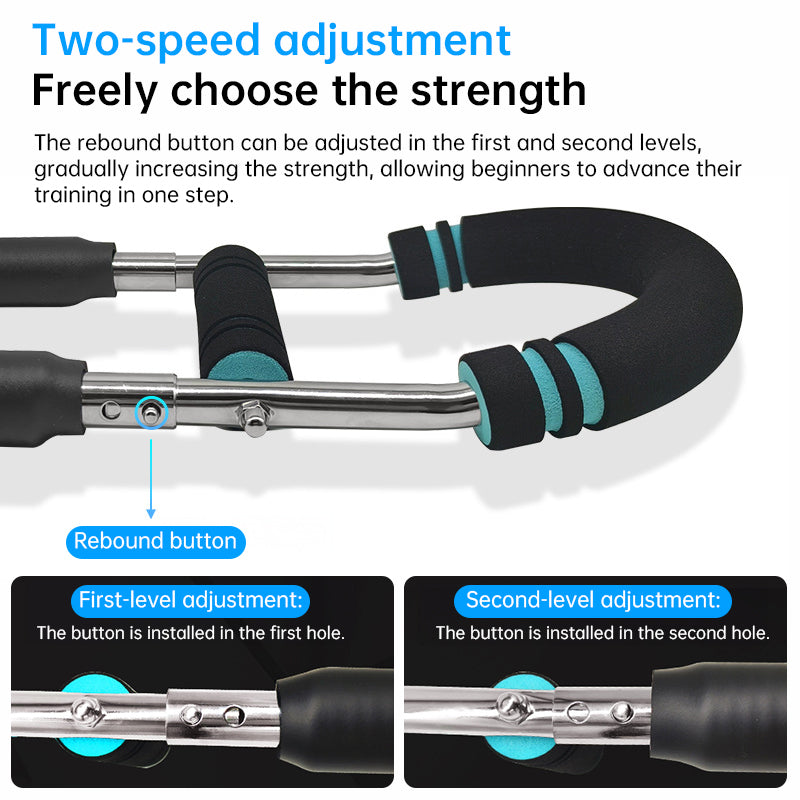 Adjustable Spring Twister Arm Exerciser Chest Forearm Strength Trainer
