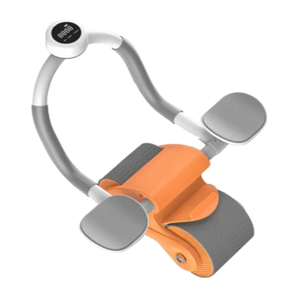 2 Wheel Ab Roller Automatic Rebound Elbow Support Core Trainer