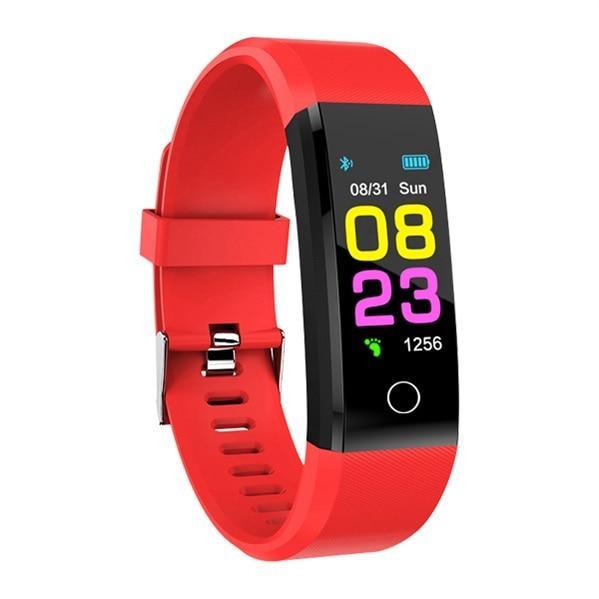 Smart Watch Fitness Tracker Heart Rate Blood Pressure Unisex Sport