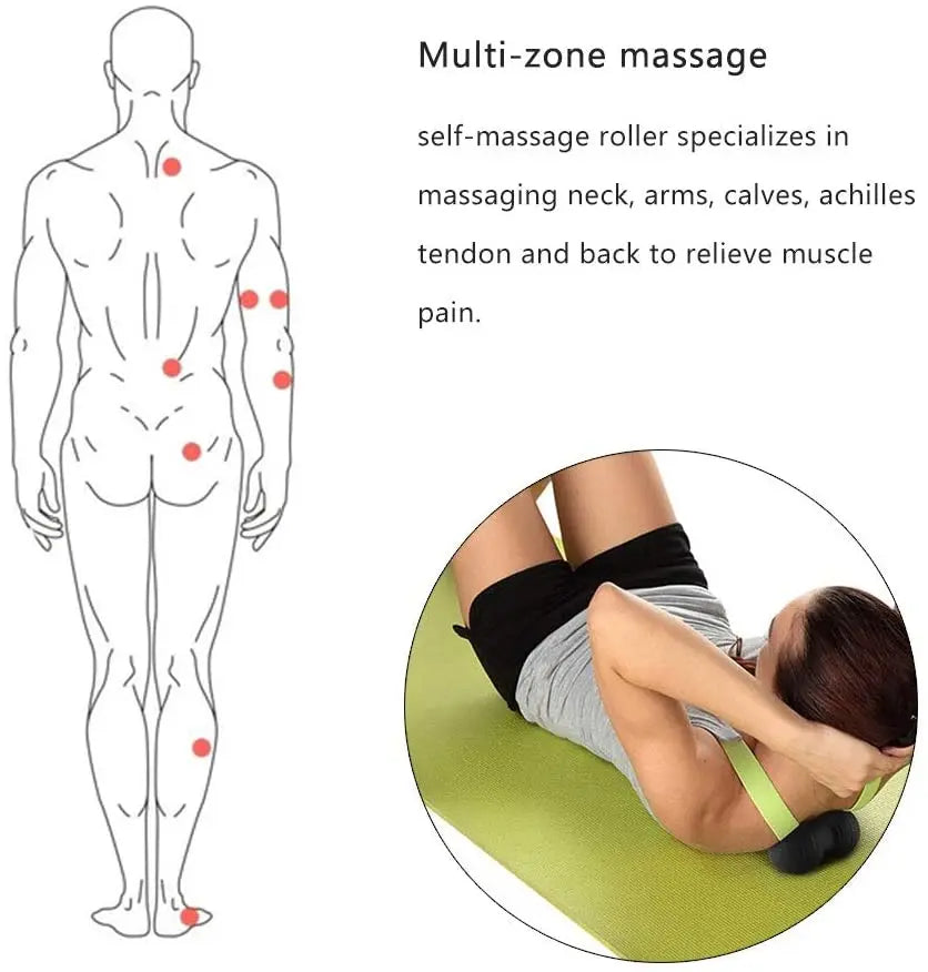 Peanut Massage Ball Set Trigger Point Muscle Relief