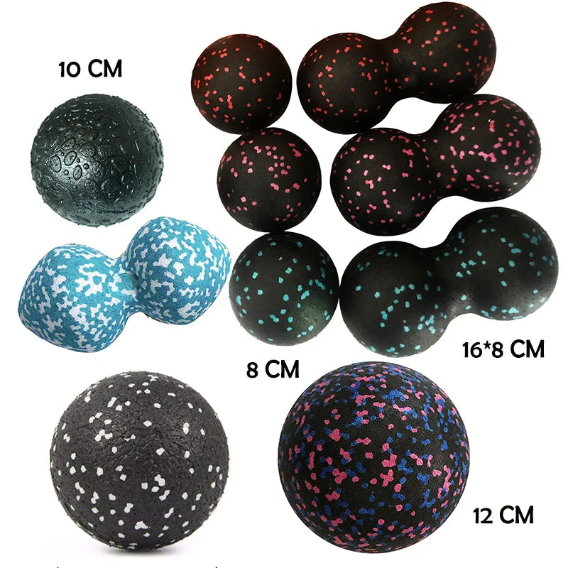 Peanut Massage Ball Set Trigger Point Muscle Relief