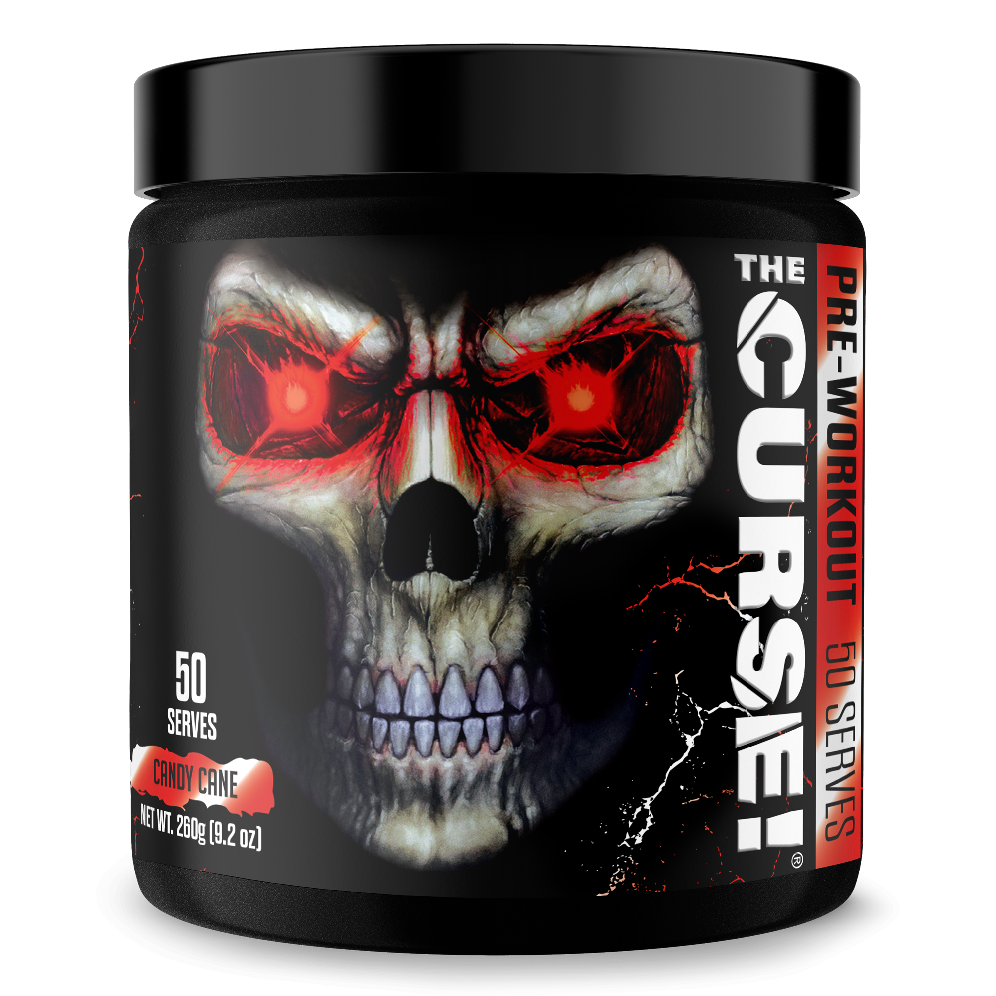 The Curse Pre-Workout Energy Focus Strength Training Supplement Powder