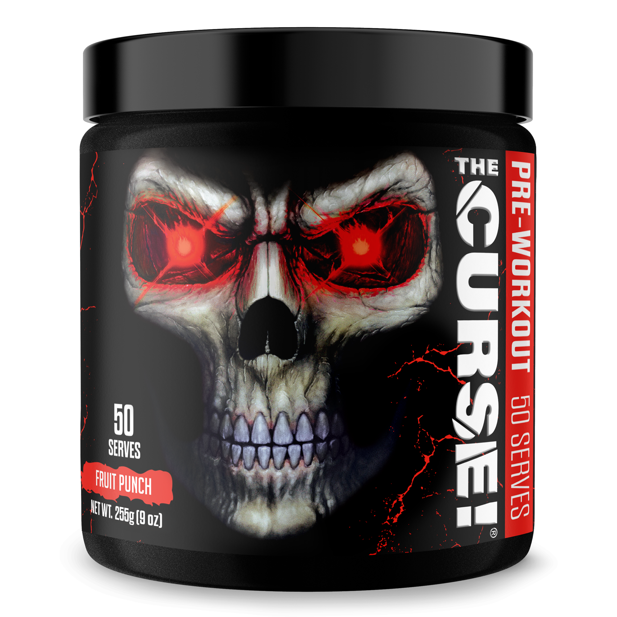 The Curse Pre-Workout Energy Focus Strength Training Supplement Powder