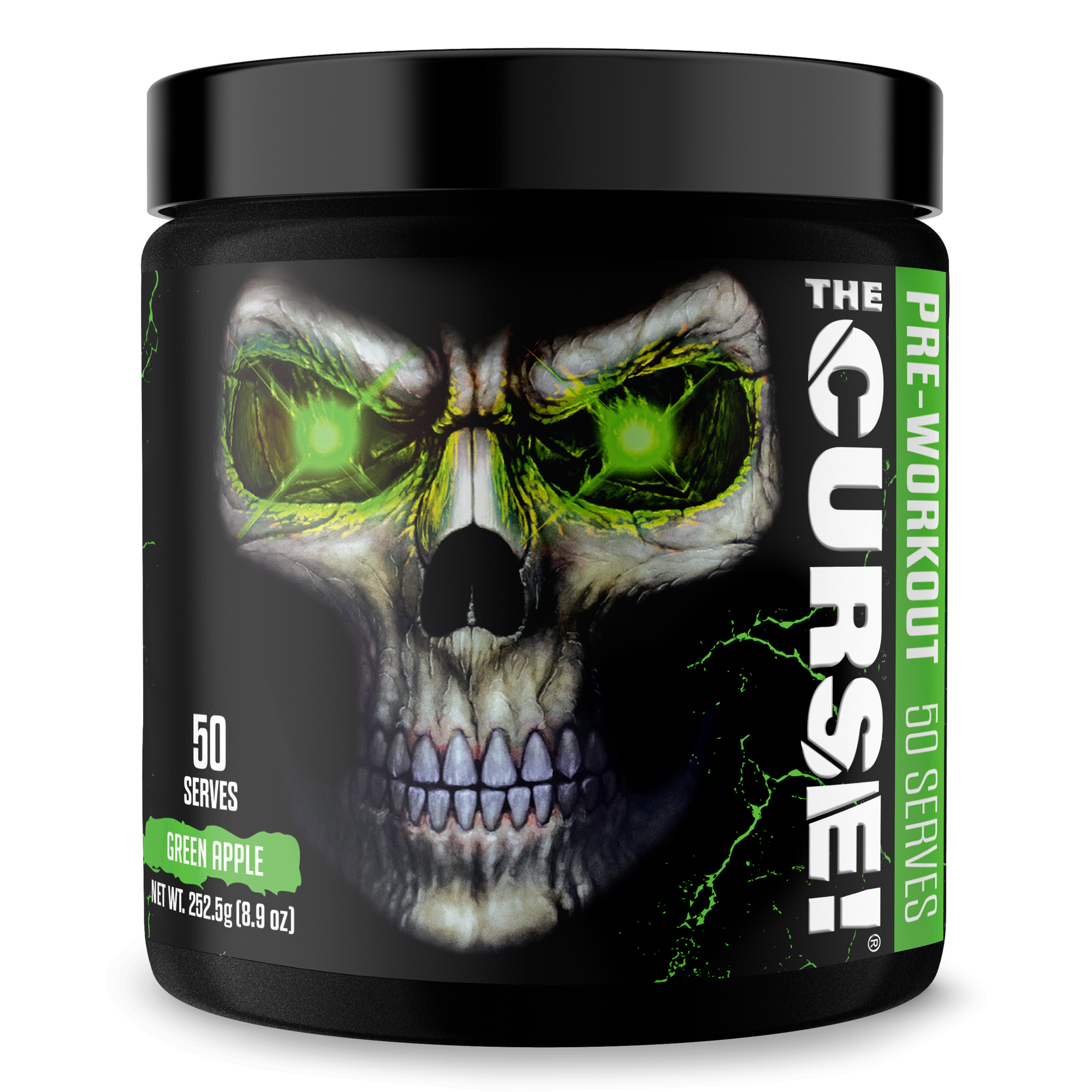 The Curse Pre-Workout Energy Focus Strength Training Supplement Powder