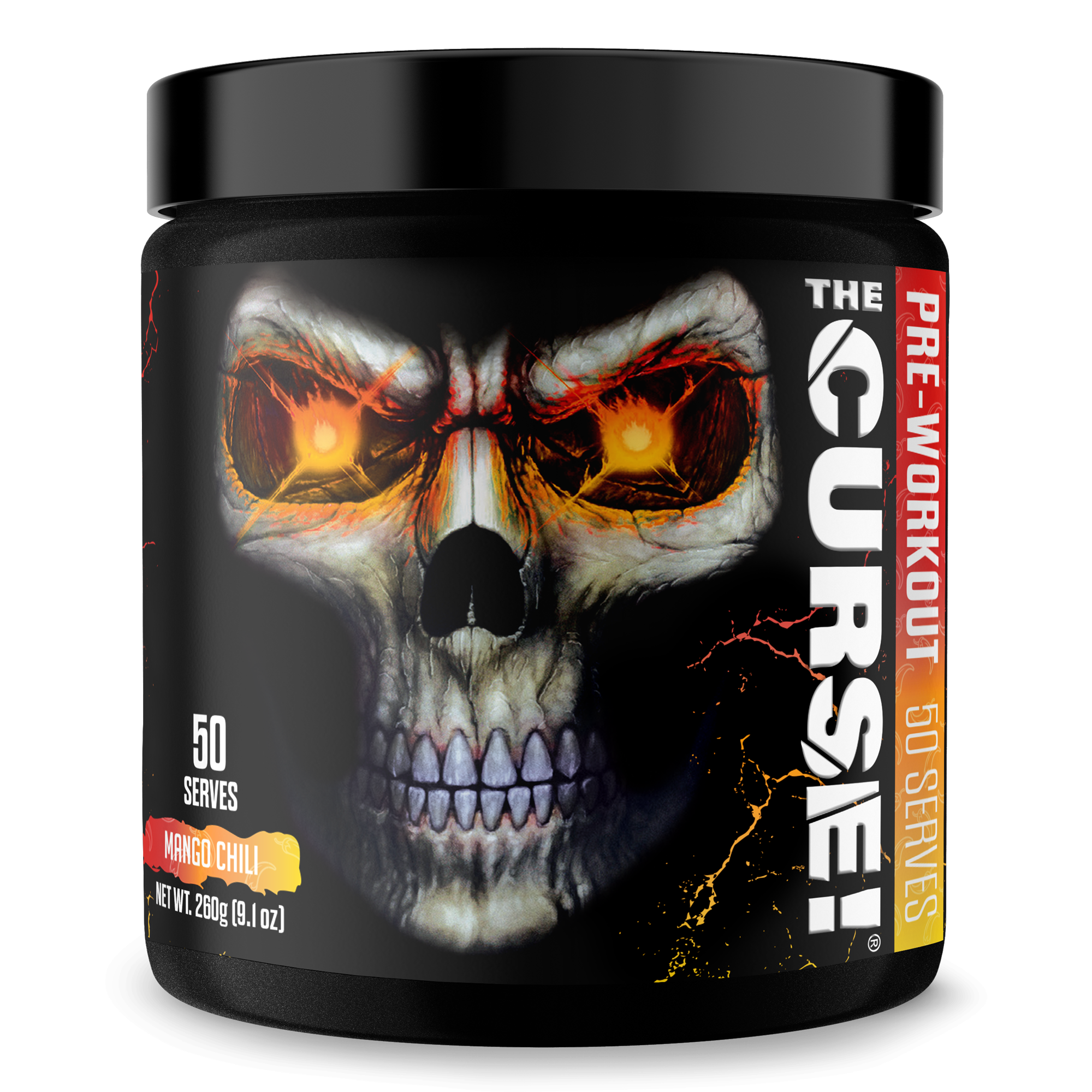 The Curse Pre-Workout Energy Focus Strength Training Supplement Powder