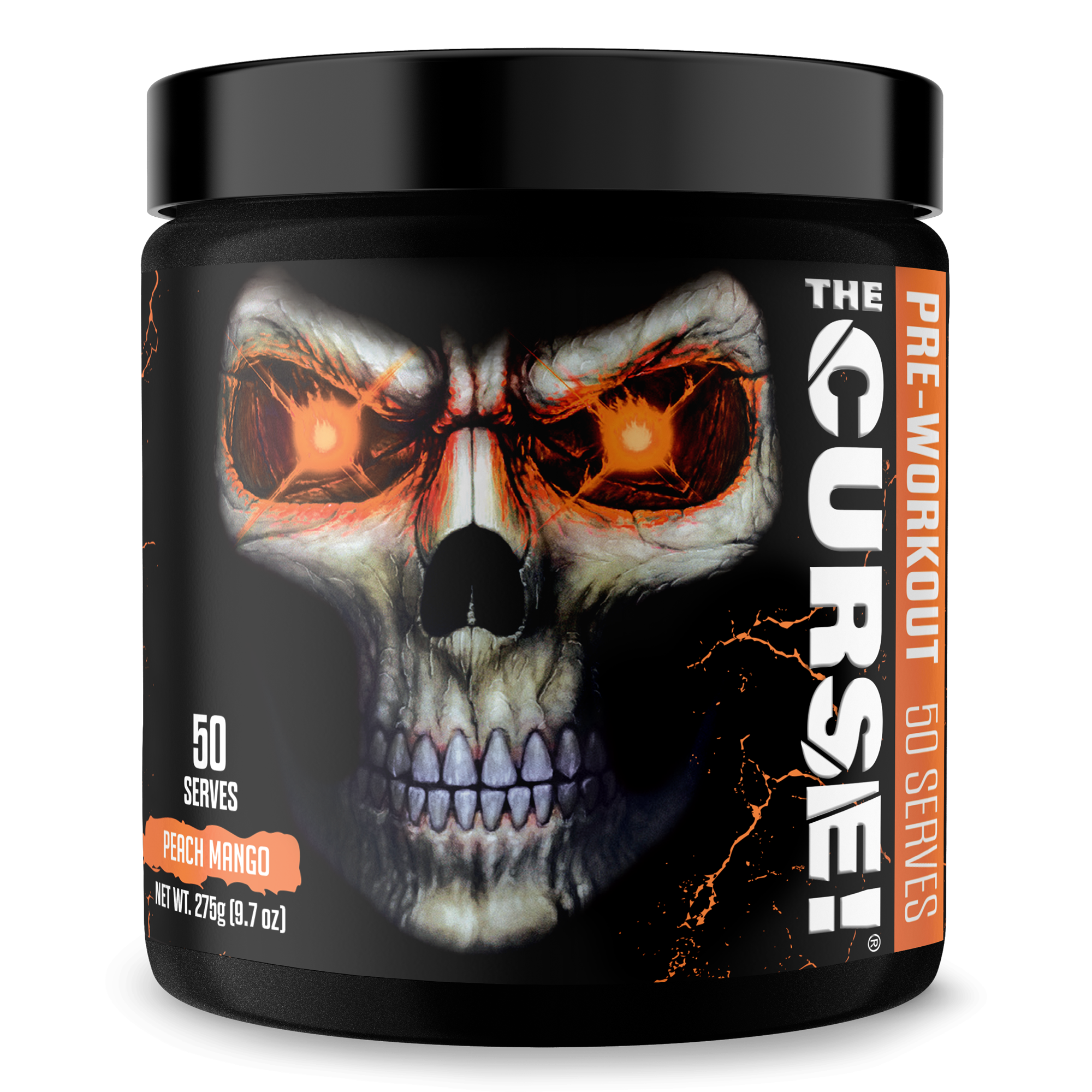 The Curse Pre-Workout Energy Focus Strength Training Supplement Powder