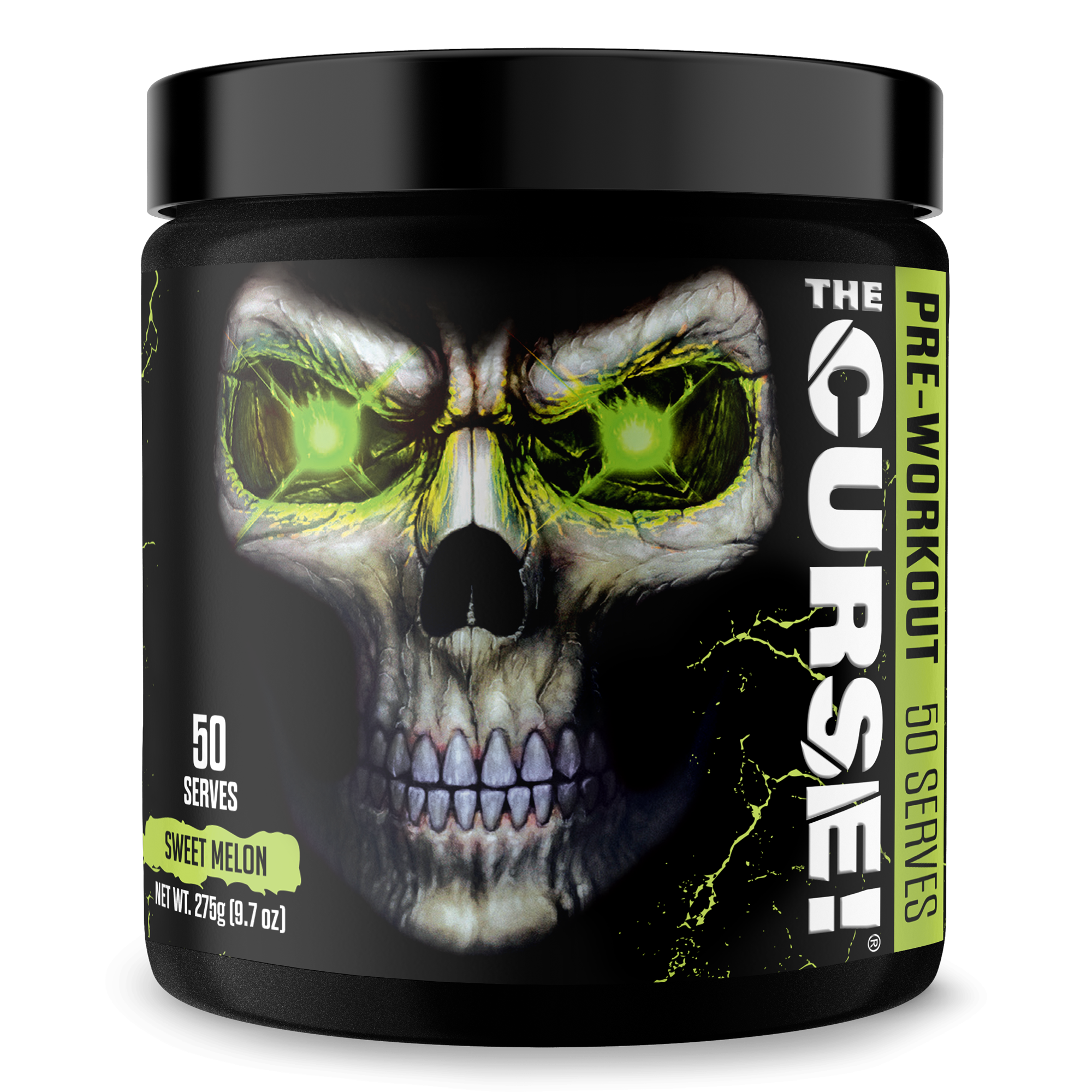 The Curse Pre-Workout Energy Focus Strength Training Supplement Powder