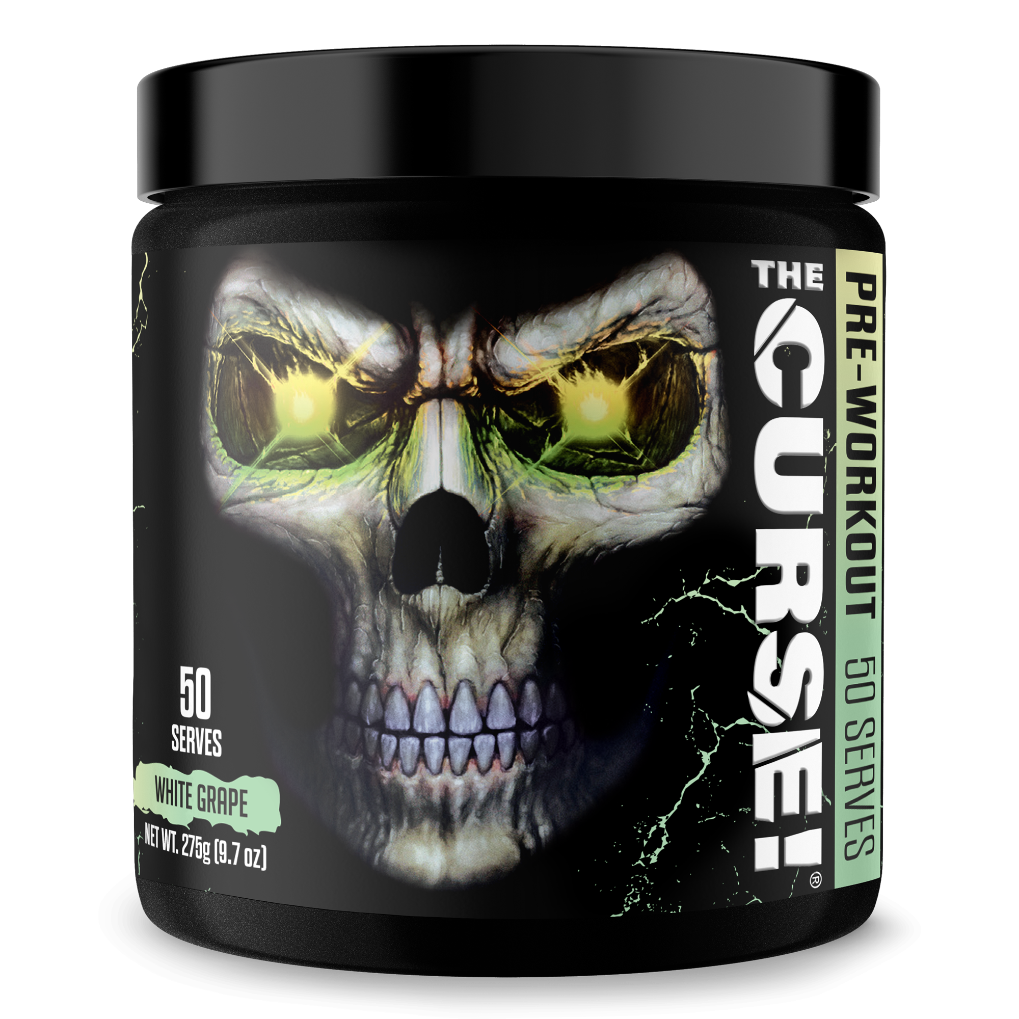 The Curse Pre-Workout Energy Focus Strength Training Supplement Powder