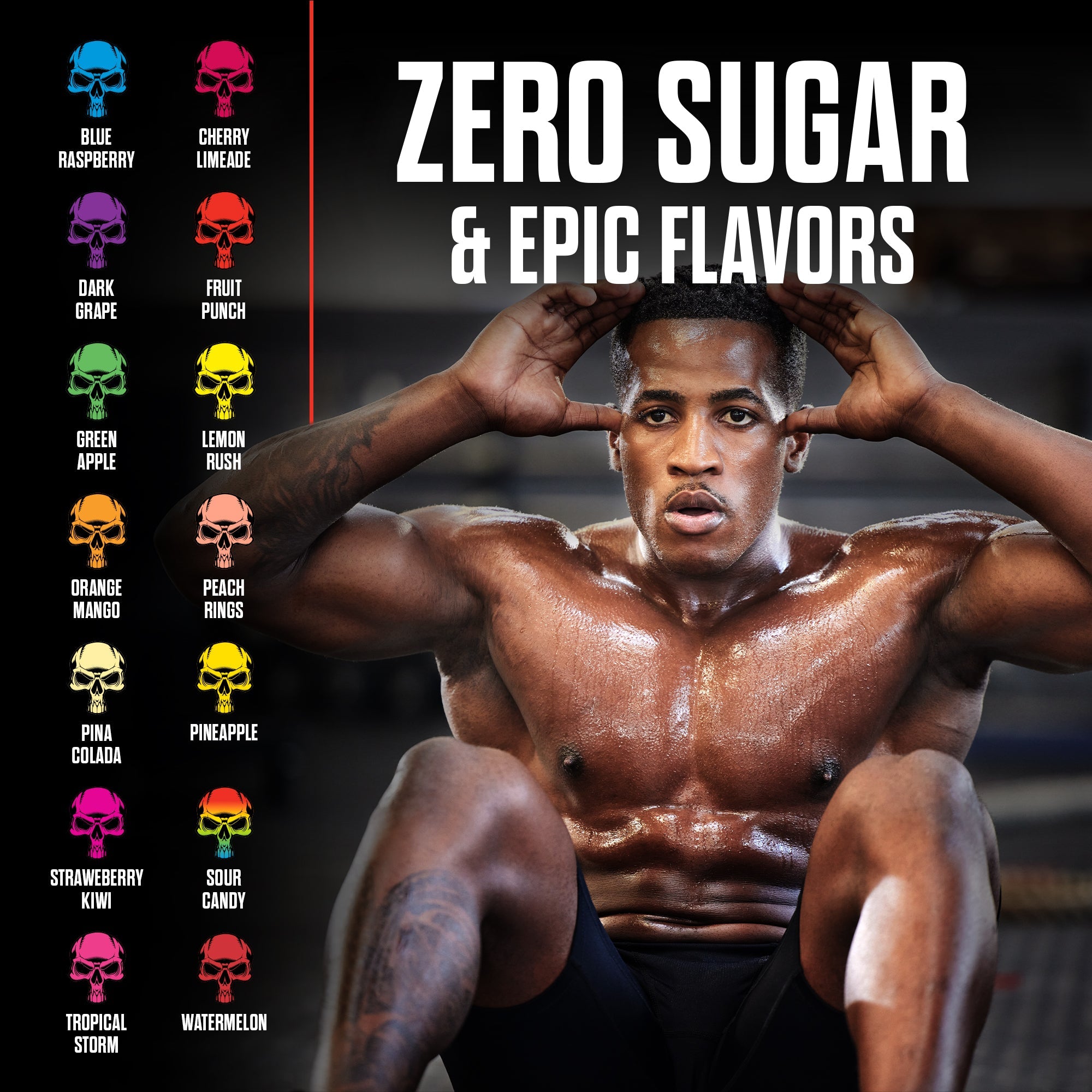 The Curse Pre-Workout Energy Focus Strength Training Supplement Powder