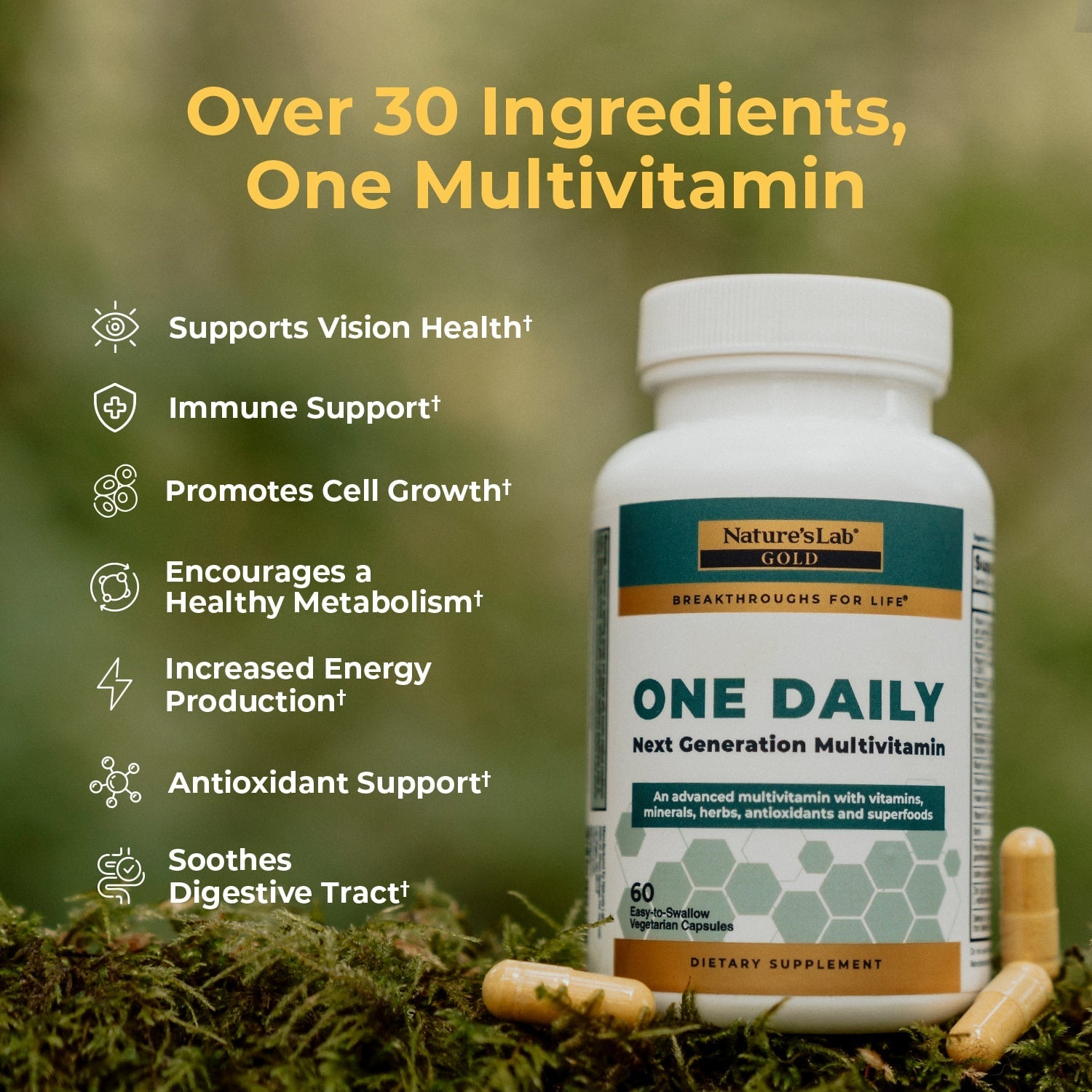 Gold One Daily Multivitamin Complete Daily Nutrition