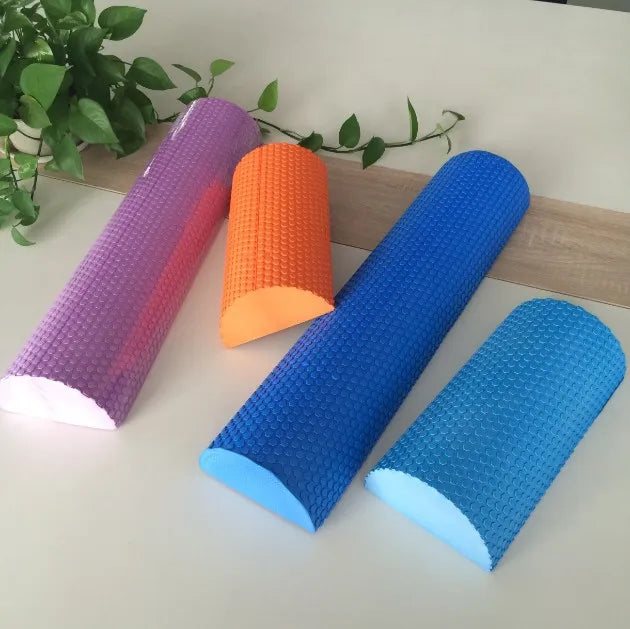 Balance Pad Half Round EVA Foam Roller Yoga Fitness