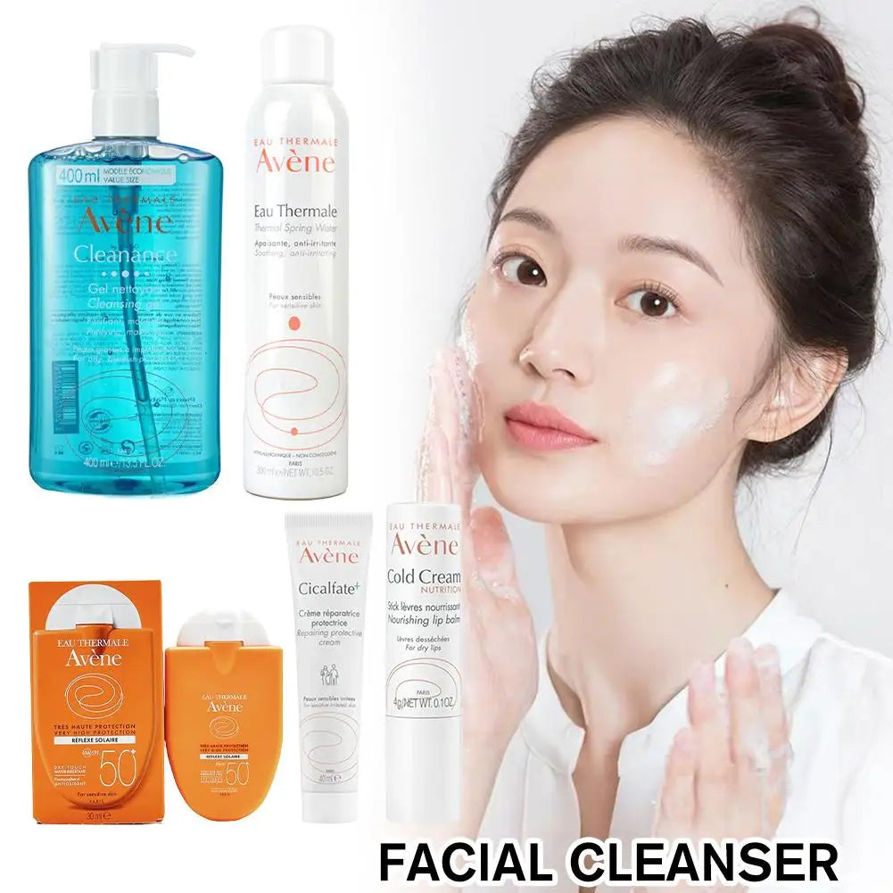 Skin Care Set Facial Cleanser Moisturizing Deep Cleansing Kit