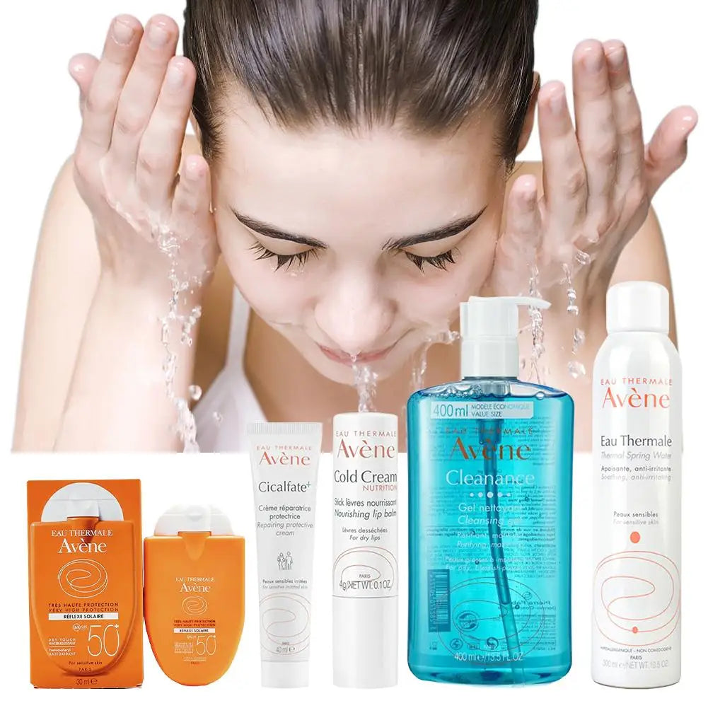Skin Care Set Facial Cleanser Moisturizing Deep Cleansing Kit