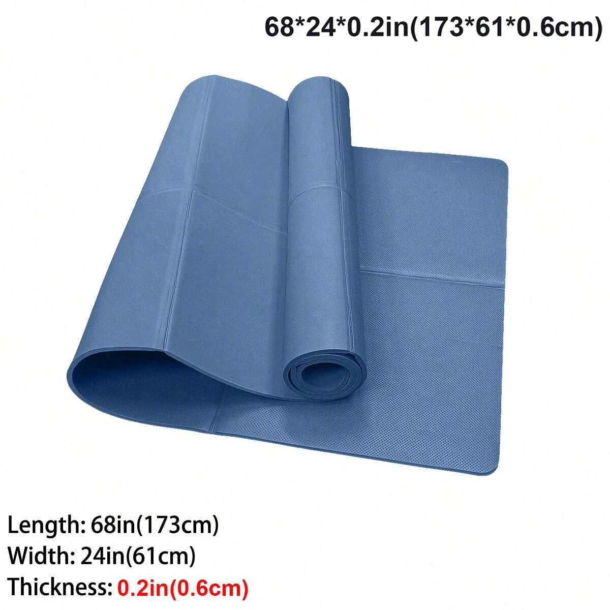 Foldable EVA Yoga Mat Travel Fitness Exercise Mat Eco-Friendly