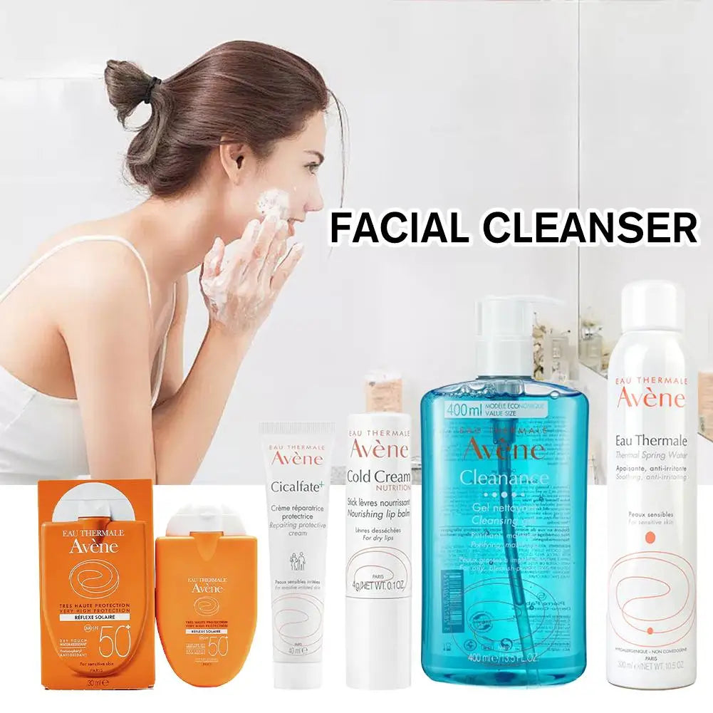 Skin Care Set Facial Cleanser Moisturizing Deep Cleansing Kit