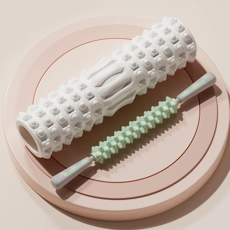 MuscleFlex Foam Roller Stretch Recovery Massage Fitness Training Tool