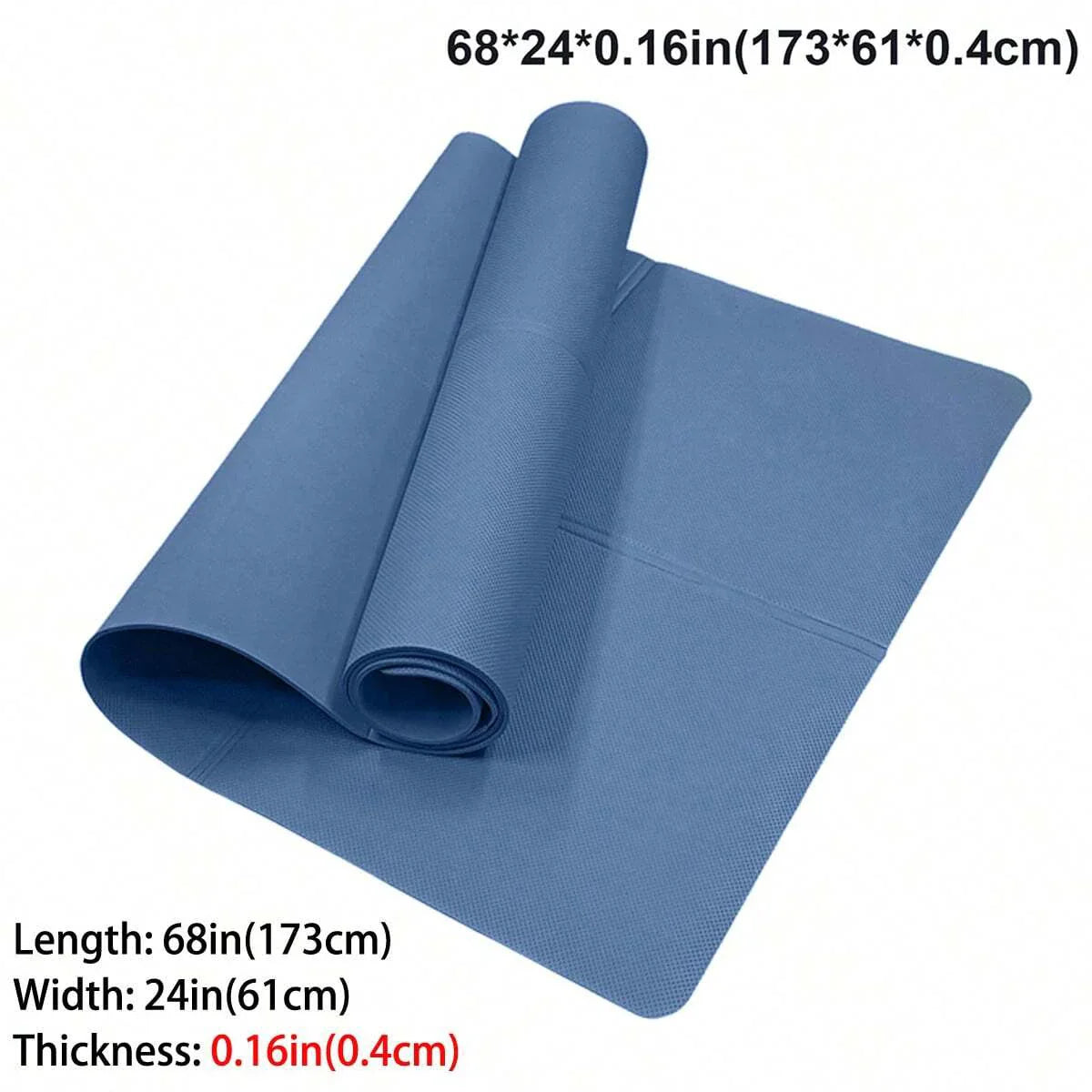 Foldable EVA Yoga Mat Travel Fitness Exercise Mat Eco-Friendly
