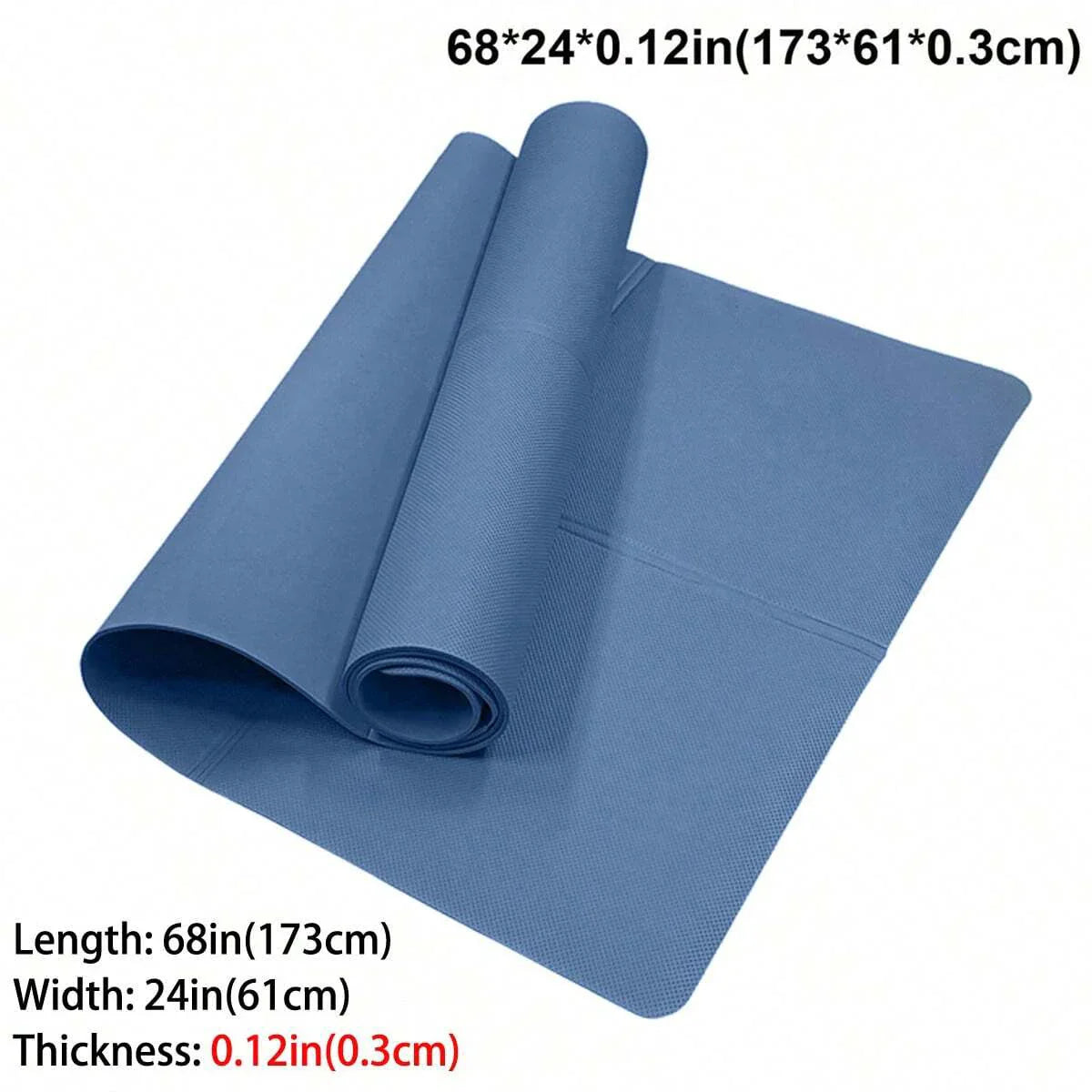 Foldable EVA Yoga Mat Travel Fitness Exercise Mat Eco-Friendly