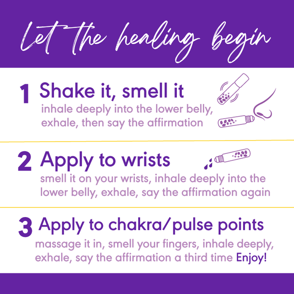Ground Yourself Bundle - Essential Oils for Creativity - Security - Community - 3 Roller Bottles