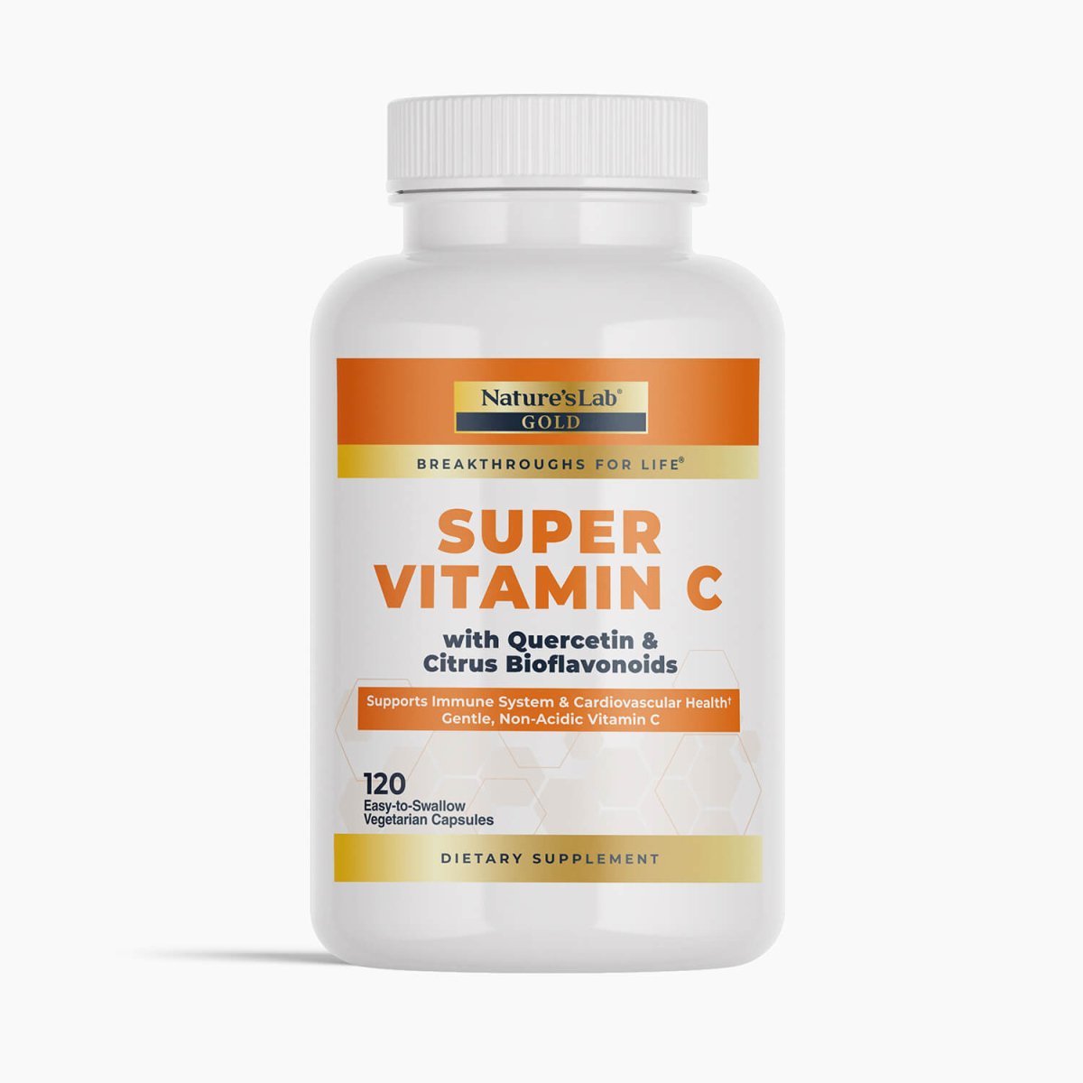 Gold Vitamin C 1000mg 120 Capsules Supplement