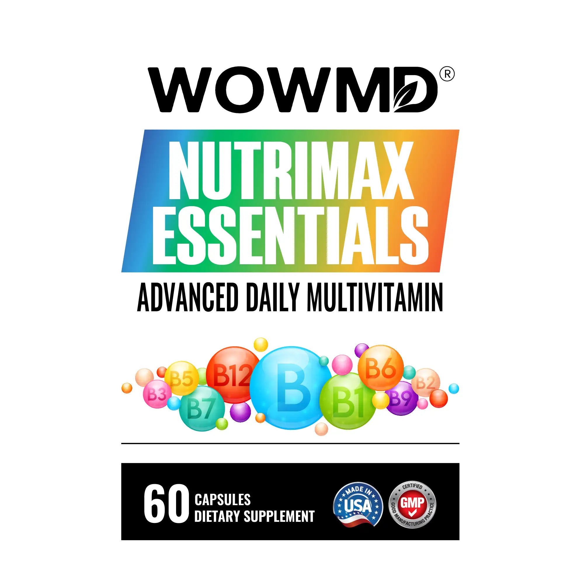 Essentials Advanced Daily Multivitamin Complete Health Support Formula