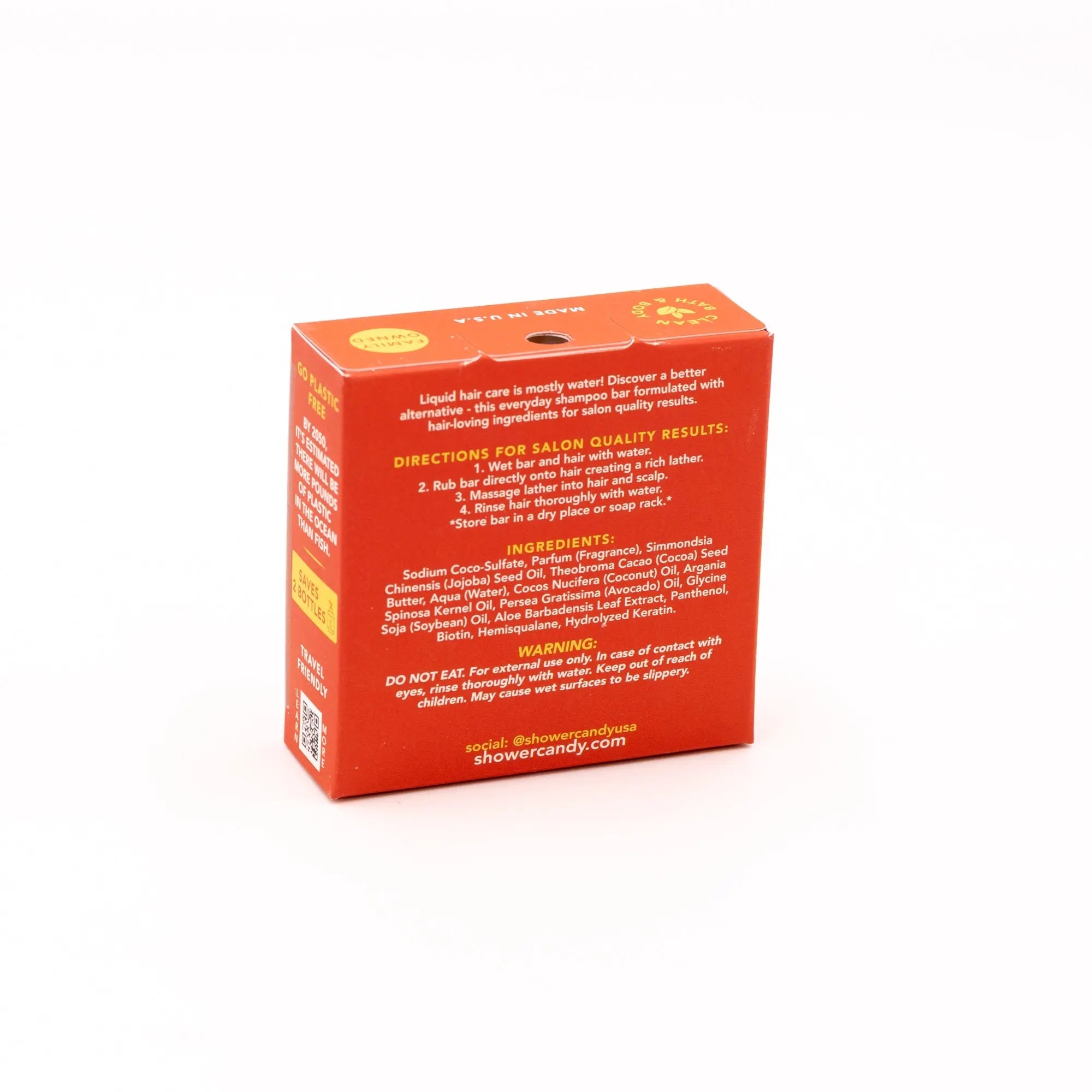 Pineapple Mango Shampoo Bar Repair for Dry Damaged Hair