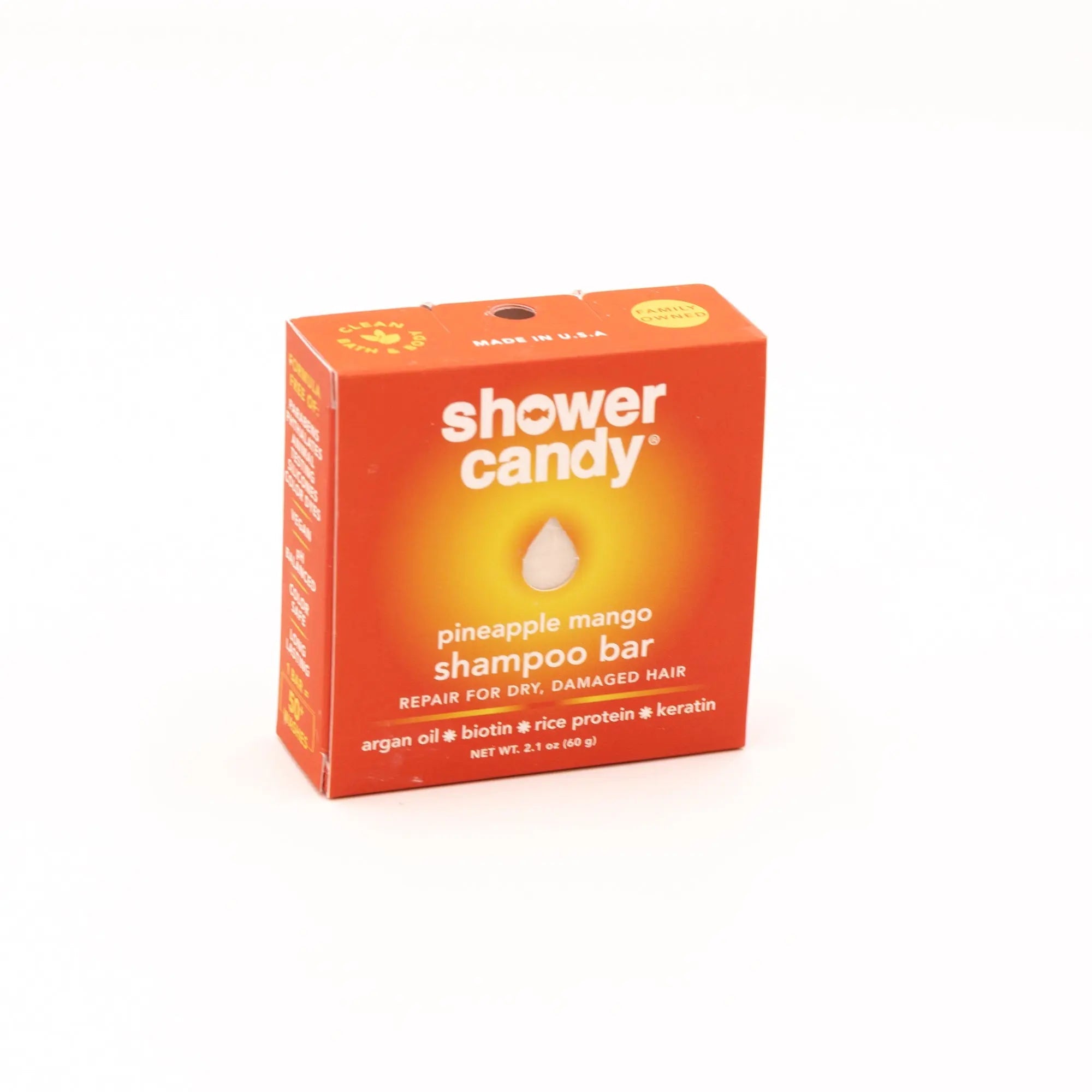 Pineapple Mango Shampoo Bar Repair for Dry Damaged Hair