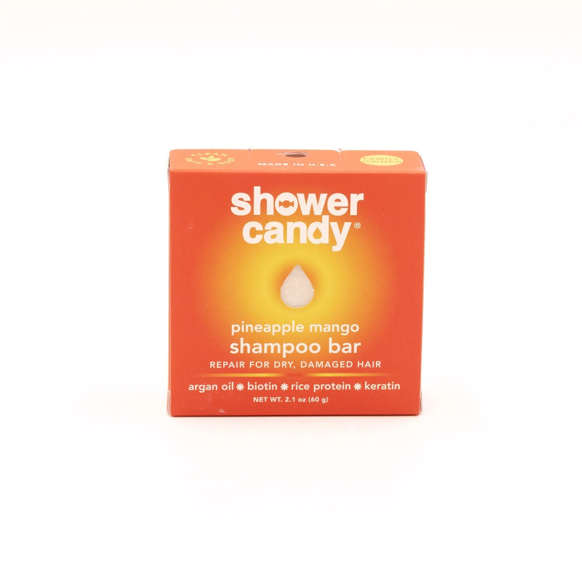 Pineapple Mango Shampoo Bar Repair for Dry Damaged Hair