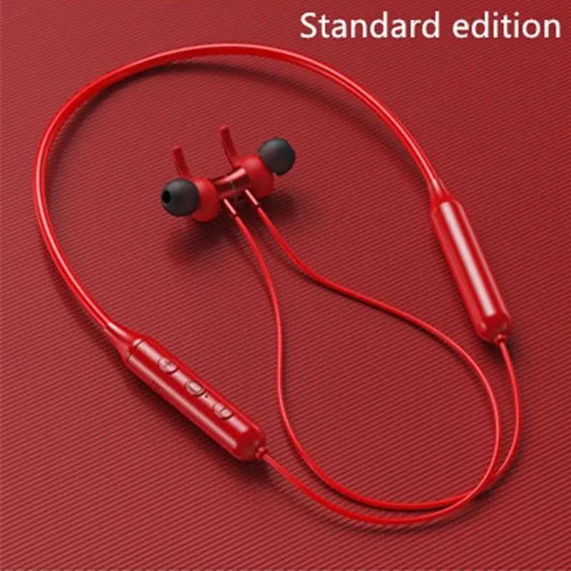 Wireless Bluetooth Magnetic Sports Earphones Waterproof Noise Cancelling Headset
