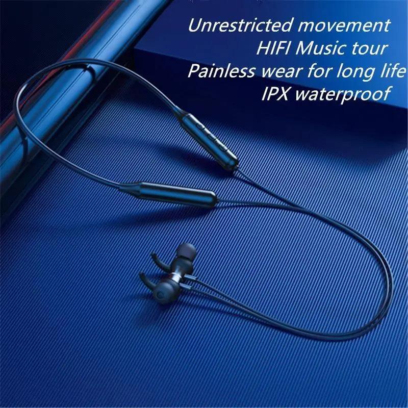 Wireless Bluetooth Magnetic Sports Earphones Waterproof Noise Cancelling Headset